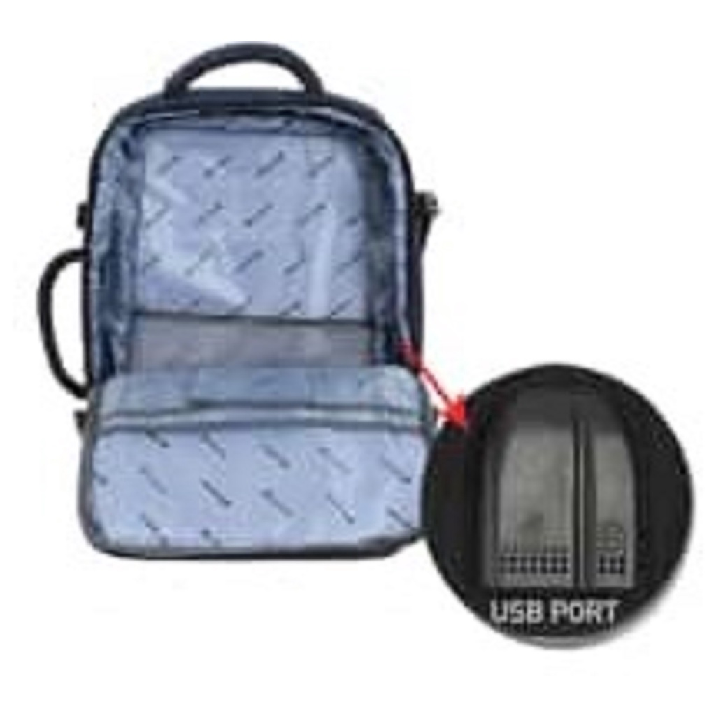 TAS RANSEL PRESIDENT 1588 ORIGINAL 2 in 1 BACKPACK PRESIDENT BRIEFBAG PRESIDENT TAS RANSLE MULTIFUNGSI