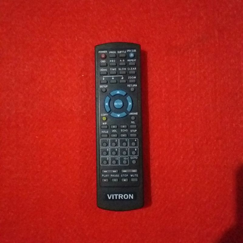 REMOTE DVD PLAYER VITRON ORIGINAL