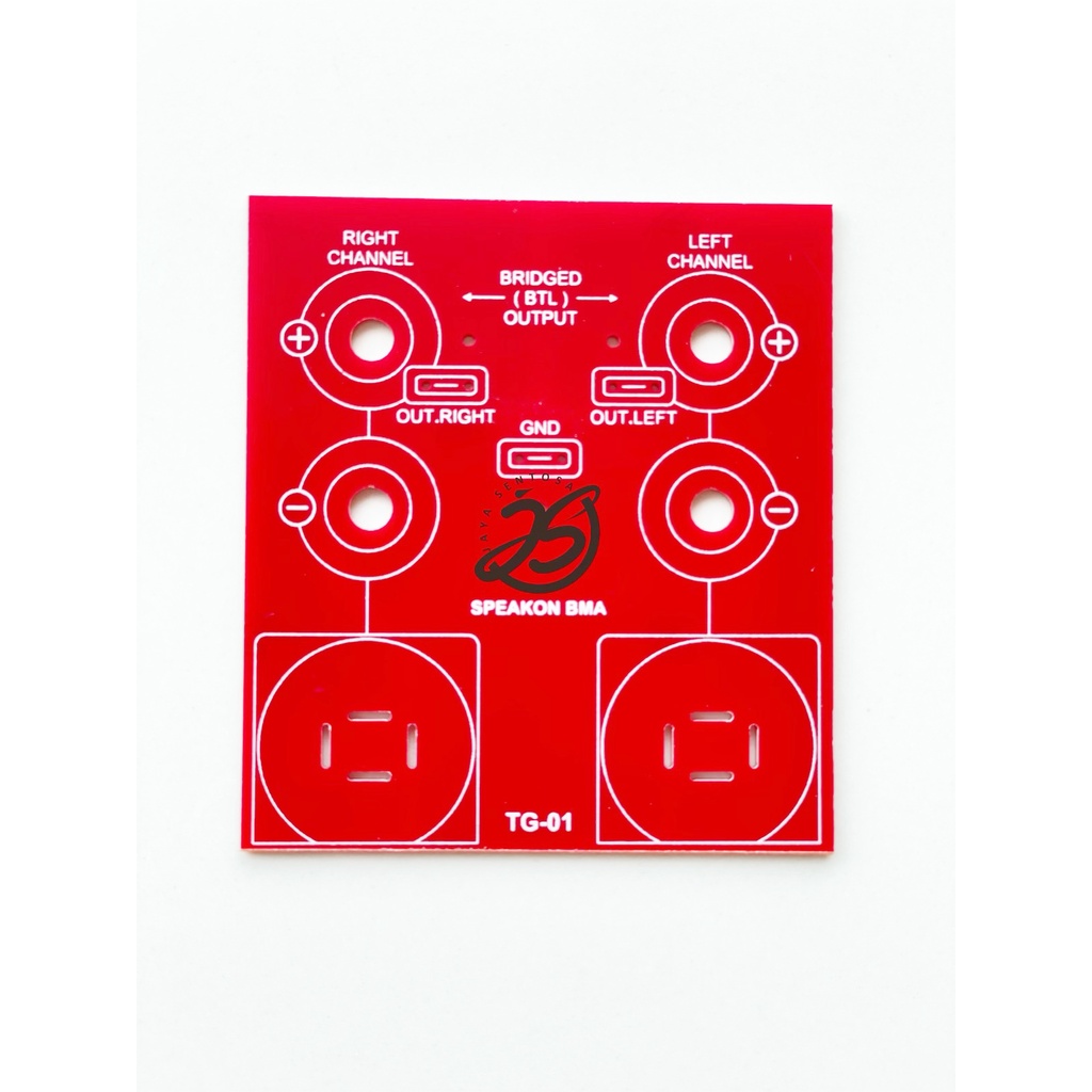 PCB INPUT BALANCE CA SERIES CA10 CA20 CA30 PANEL BELAKANG PANEL CA SERIES