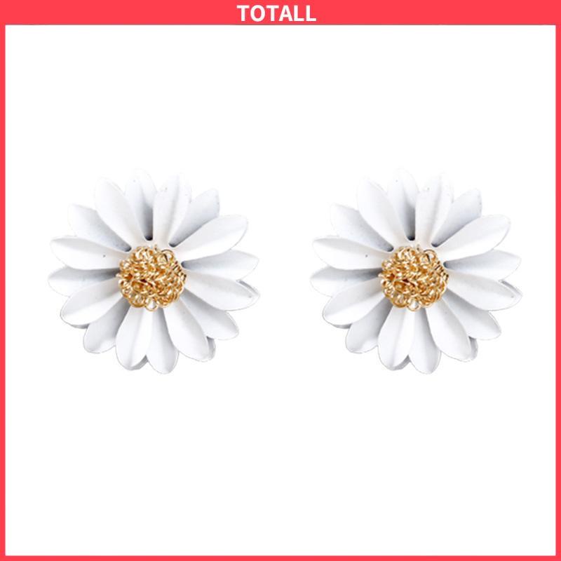 COD Anting Bunga Matahari Daisy Krisan Korea Fashion Sederhana Gaya Untuk Wanita-Totall