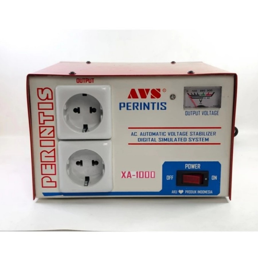 Stabilizer AVS Perintis Xa 1000Watt 500watt Stavol Automatic Voltage