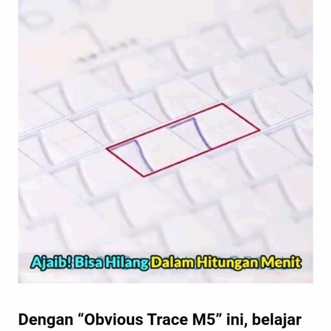 

RO340 4 PCS Latihan lis Huruf Angka ak pintar sela paemi