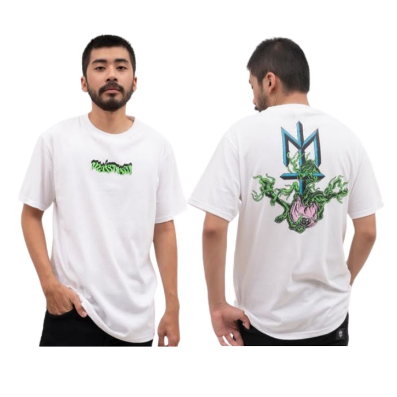 MATERNAL DISASTER - KAOS MATERNAL DISASTER FIRMEZ  PUTIH - KAOS DISTRO MATERNAL DISASTER - T-SHIRT M