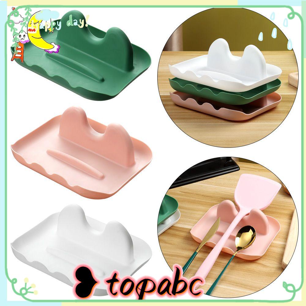 Rak Sendok Atas Rak Penyimpanan Meja Rumah Tutup Panci Multifungsi