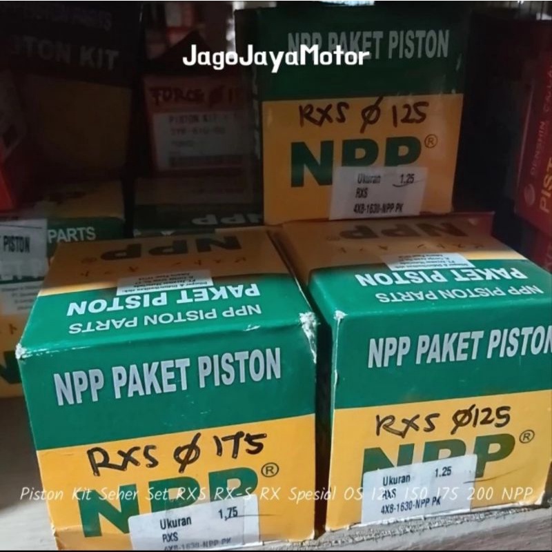 Piston Kit Seher Set RXS RX-S RX Spesial OS 125 150 175 200 NPP
