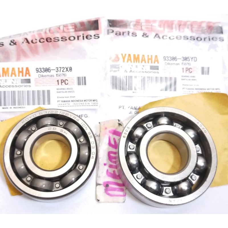 bearing  kruk as  set Mio ,Mio j,Mio m3,Fino 125,X-Ride,Mio z,Mio s