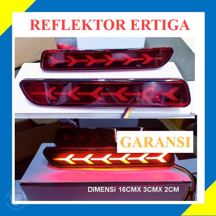 REFLEKTOR ERTIGA LAMPU LED BUMPER VARIASI MOBIL ERTIGA A115