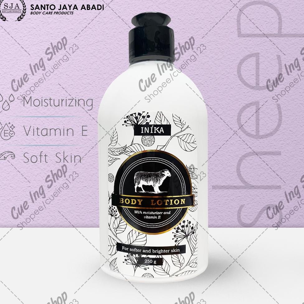ピ INIKA Handbody Lotion 250gr (ORIGINAL) With Vitamin E - Body Lotion Whitening Hydrating Moisturizi