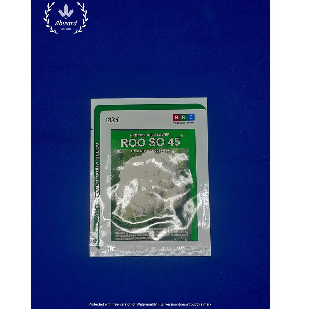 ㊫Q Benih Bibit Kembang Bunga Kol Roo So 45 Kemasan 10Gr Original BRC READY 3578 ⁂