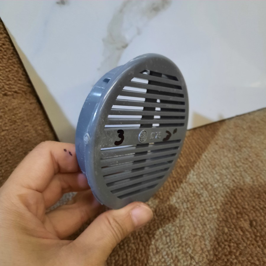 DOP WALET 3" DOP WALET 4" BAHAN TEBAL Tutup DOP Walet Biopori Saringan 4 Inch Garis Saringan Got BAH