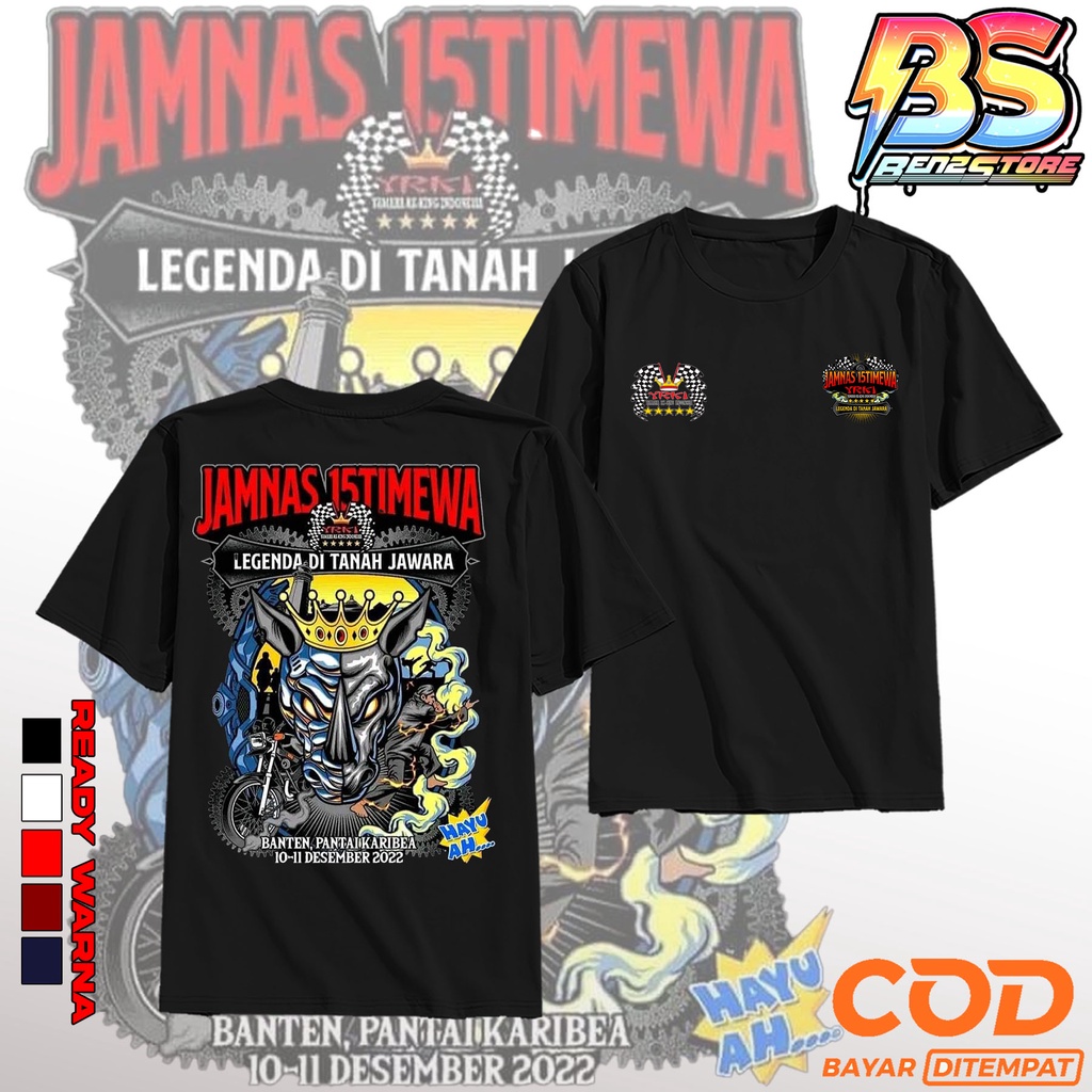 Kaos Jamnas YRKI Banten - Kaos RX King - Code 3 - Apparel Jamnas RX King - Baju RX King - Baju Jamna