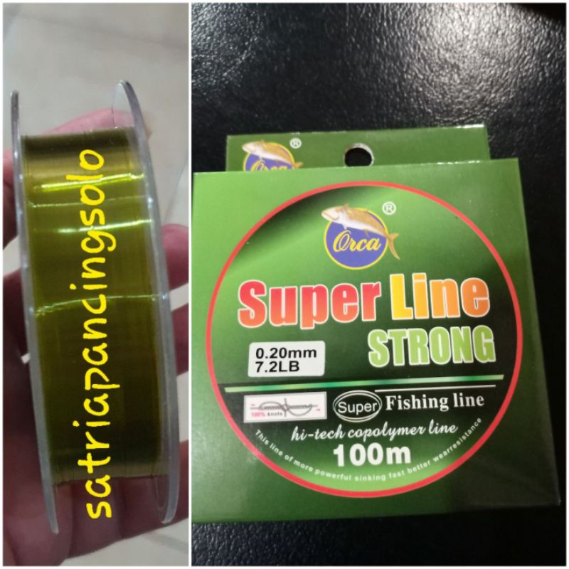 senar orca superline strong 100m