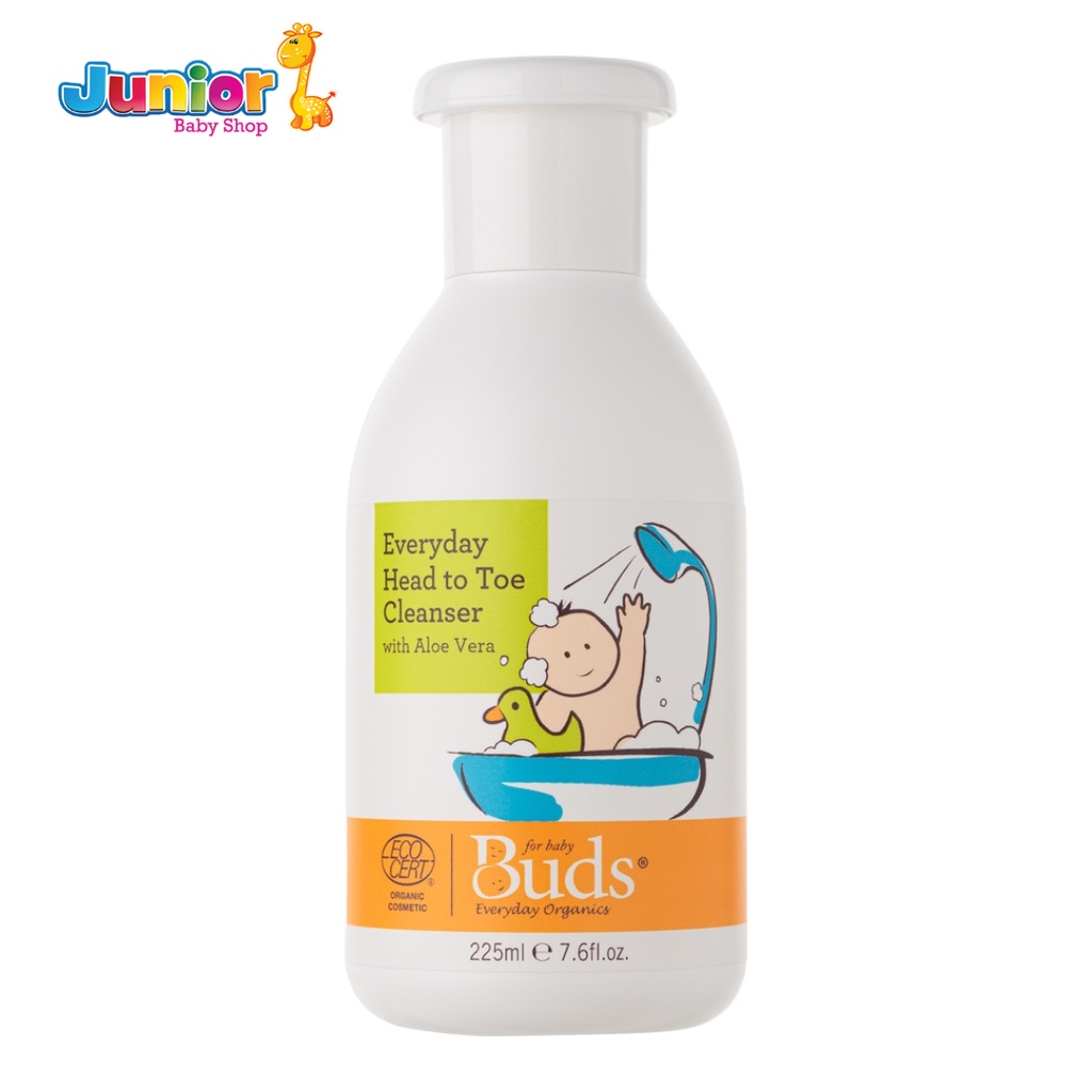 BUDS Everyday Organics Everyday Head To Toe Cleanser 225ml
