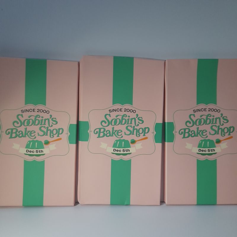 TXT SOOBIN'S BAKE SHOP PHOTOCARD SET Official Merch Birthday
