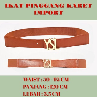 SMARTGIRL NEW IKAT PINGGANG KARET WANITA IMPORT FASHION / IKAT PINGGANG WANITA IMPORT 00570-00574