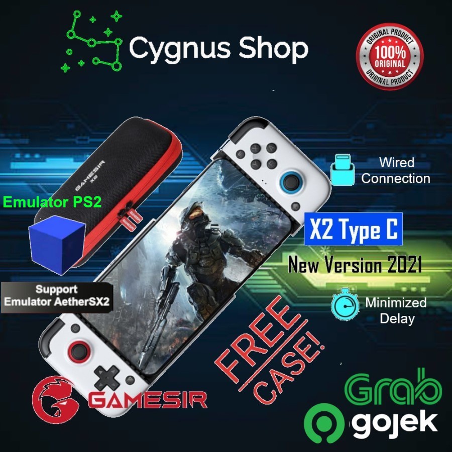 GameSir X2 Type C Mobile Gamepad Game Controller Cloud Gaming Xbox Game Pass PUBG E-Sports Egg NS Emulator