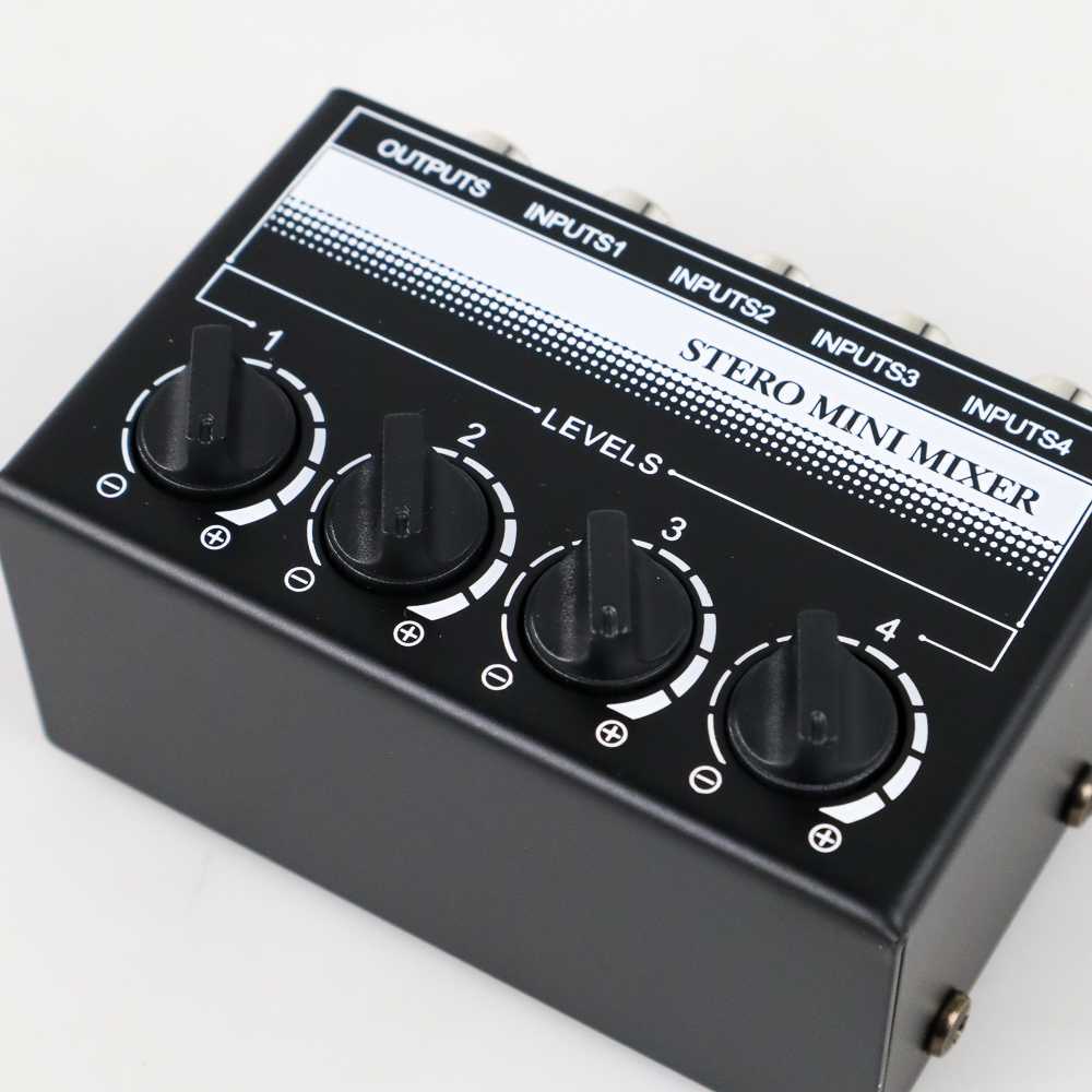 STERO Professional Ultra-Compact Mini Mixer Amplifier 4 Channel CX400 ( Mughnii )