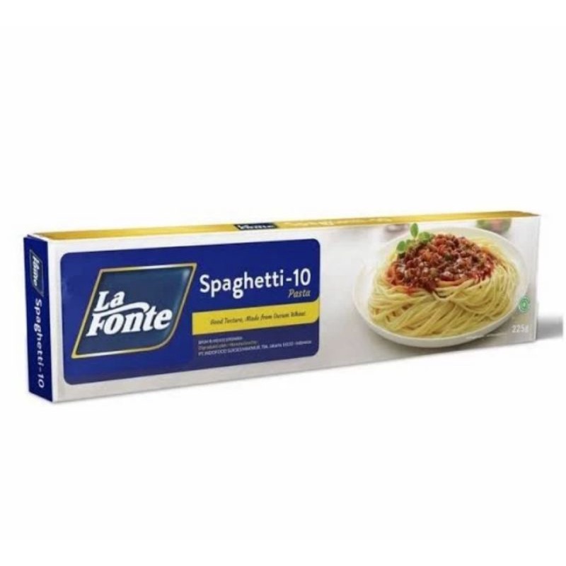 

La fonte Spaghetti 225 gram Halal