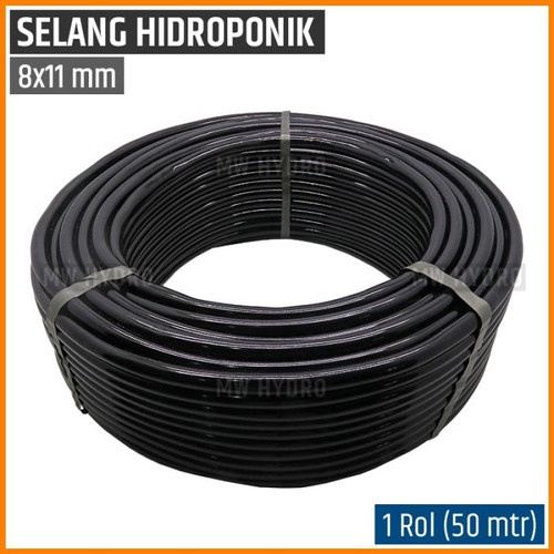 [50Meter] Selang PVC 11 mm - Selang PU Irigasi Pertanian - Selang Hdpe Hidroponik - Selang Semprot Steam Sprayer - Selang PE 11Mm Doorsmeer - Selang Drip Seprayer Elektrik