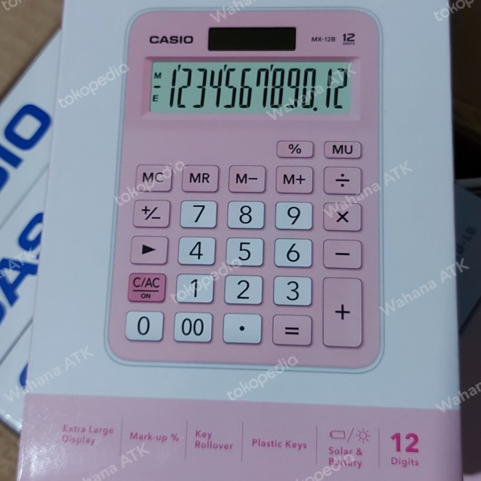

TERBARU Kalkulator casio MX-12B