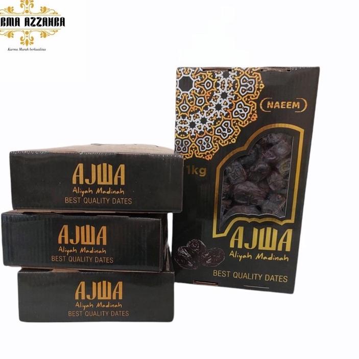 

TREND Kurma Ajwa 1kg Madinah Aliyah Original ♕ 856
