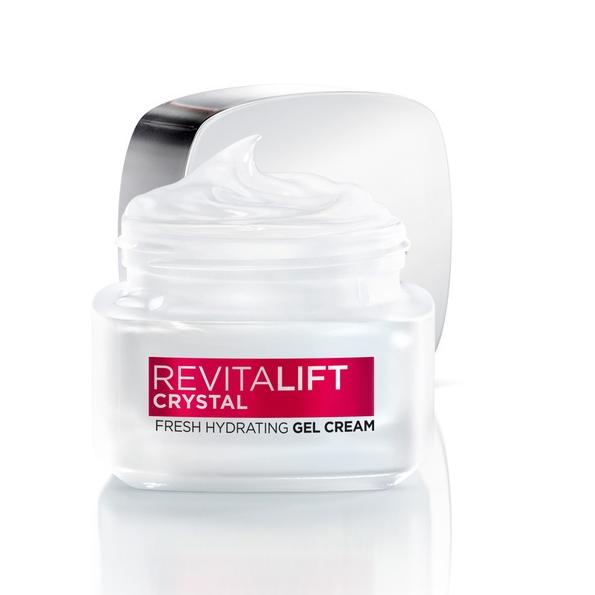 ▶ L'Oreal Paris Revitalift Crystal Gel Cream (Wajah tampak sebening kristal) - Skincare Loreal ₱