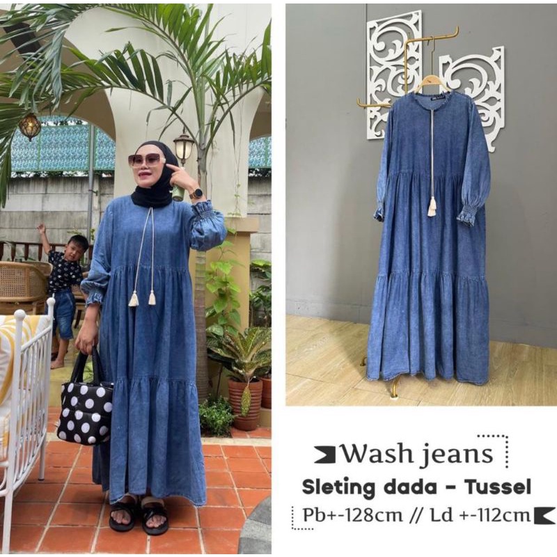 Midi Dress Jeans wash Original
