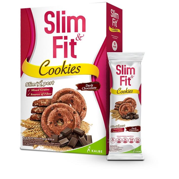 

Slim&Fit Cookies Dark Chocolate 10x22 gr