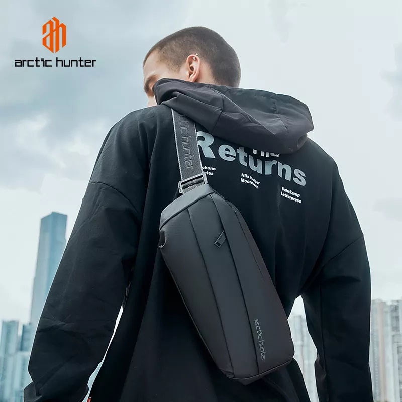 Arctic Hunter YB00029 Tas Selempang Pria Waist Bag Sling Bag Pria