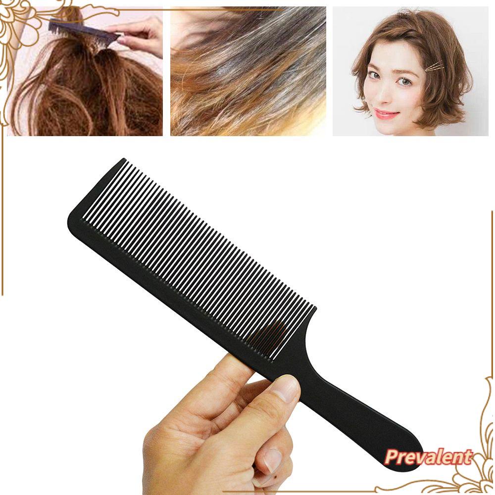 Preva Flattop Sisir Pemotong Rambut Perawatan Kesehatan Hairdressing Plastik Anti Statis Tahan Panas