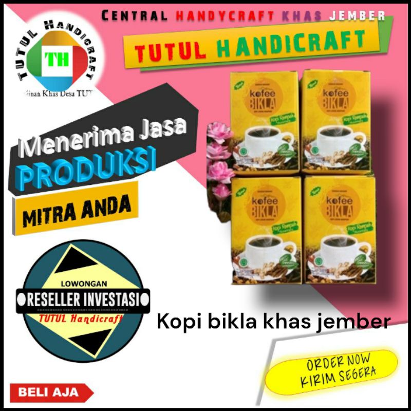 

PAKET 4 PCS KOPI BIKLA KOPI REMPAH Kopi Berkhasiat BOX 0 SACHET