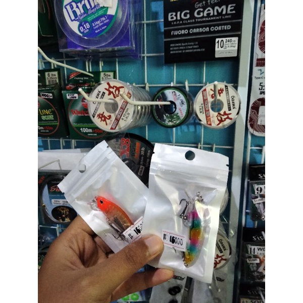 Umpan Pancing Casting Bentuk Ikan Lure