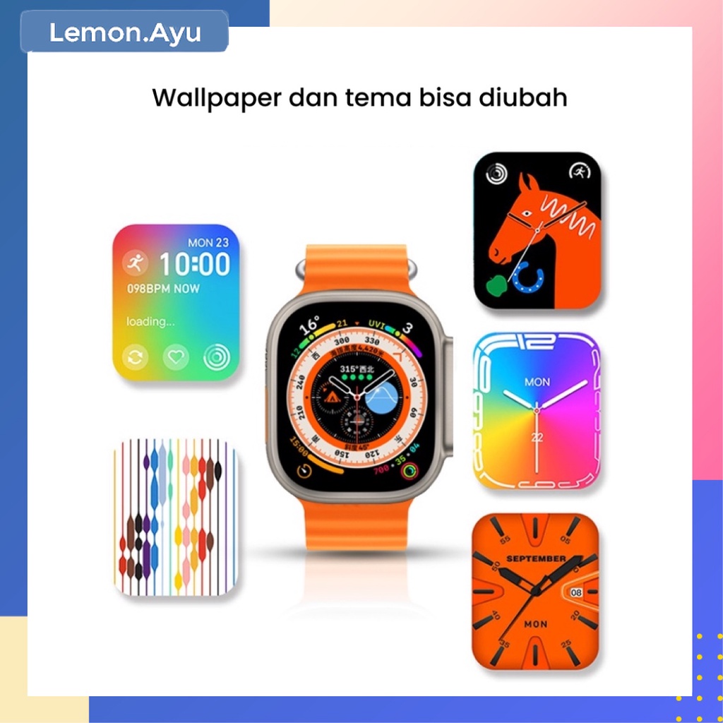 Smart Watch XS ULTRA PRO Jam Tangan Pintar Bluetooth