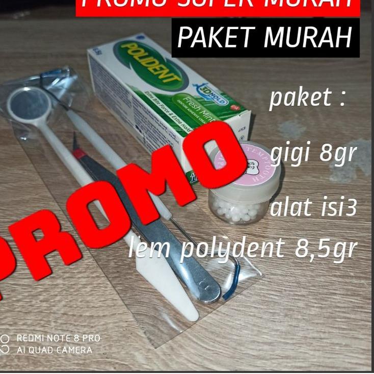 ✓ TEMPTOOTH#GIGI PALSU#TEMPTOOTH MURAH サ