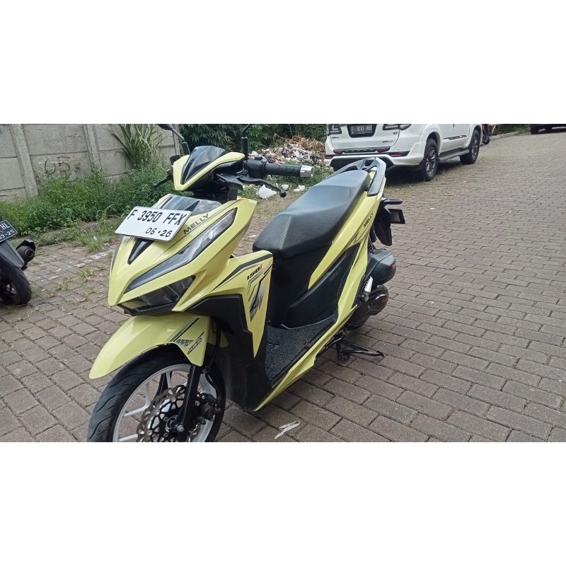 STRIPING VARIO NEW 150/125 CLICK HITAM TRANSPARAN