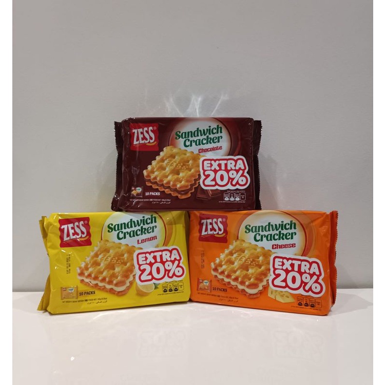 

SANDWICH CRAKERS ALL VARIAN "ZESS" 180 gram