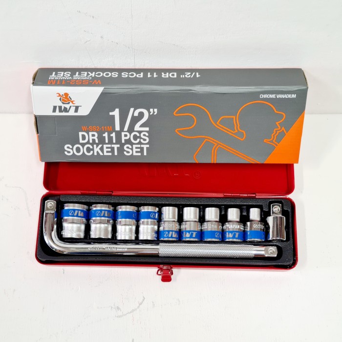 IWT Kunci Sok Set 11pcs