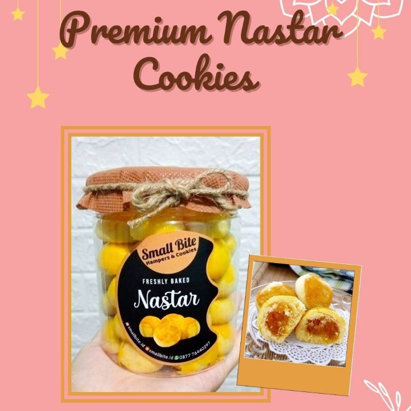 

Nastar Cookies Toples Jar 500 ml