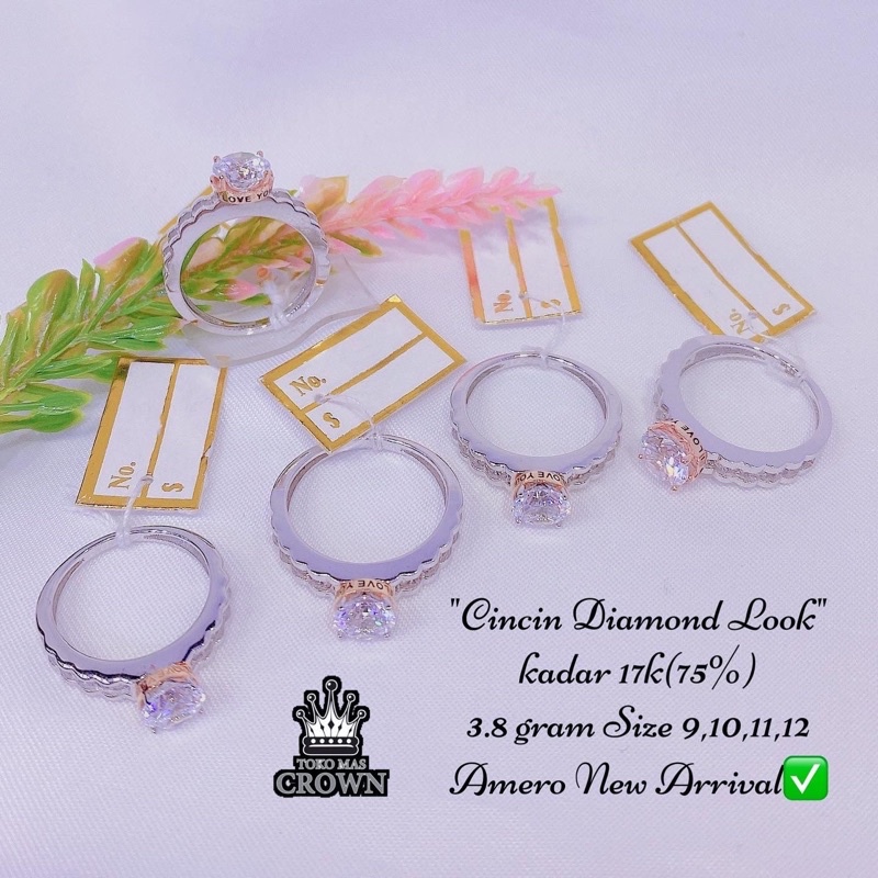 CINCIN FASHION SOLITAIRE ROXE MATA KOMBINASI