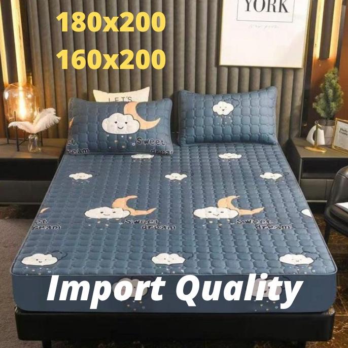 Sprei 180x200 Waterproof Anti Air 160x200 Anti Ompol Sprei waterproof