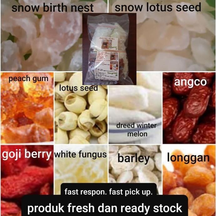 

[COD] peach gum collagen.paket peach gum.dessert tao jiao desert 500 gram BERKUALITAS Kode 1172