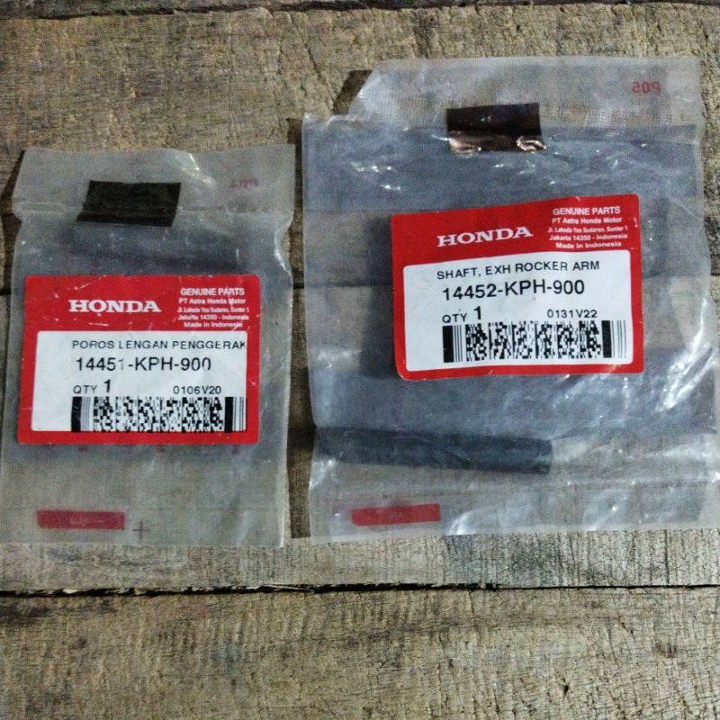 As Temlar (Rocker Arm) Supra x 125 lama & Kharisma 14451KPH900 14452KPH900