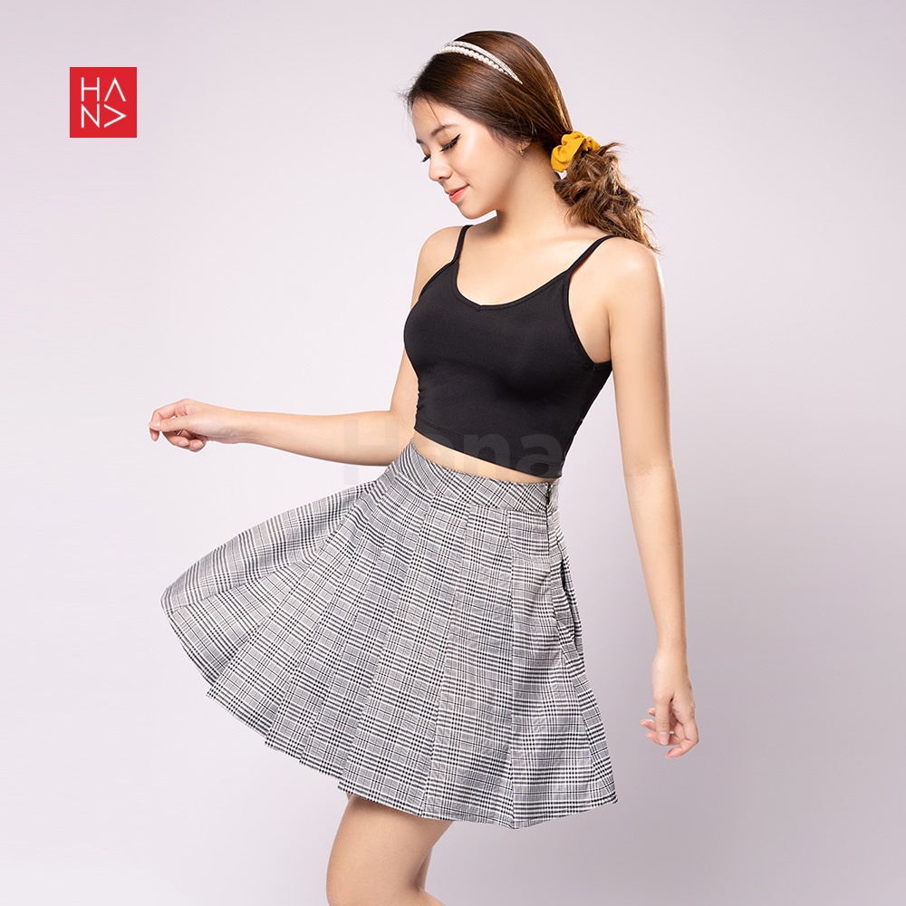 Hana Fashion - Aurora Basic Tank Top Crop Wanita  - TT035