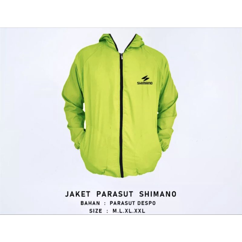 jaket parasut shimano/jaket parasut Mizuno/jaket olahraga bersepeda/joging/lari/M L XL XXL