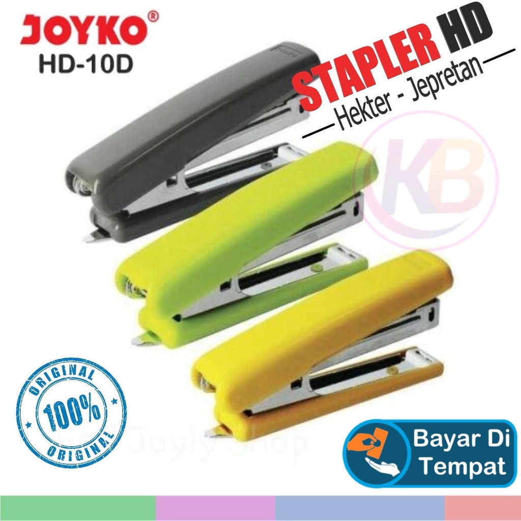 

Steples Joyko HD-10D - Joyko Steples Warna Random - 1Pcs - Atk blessing