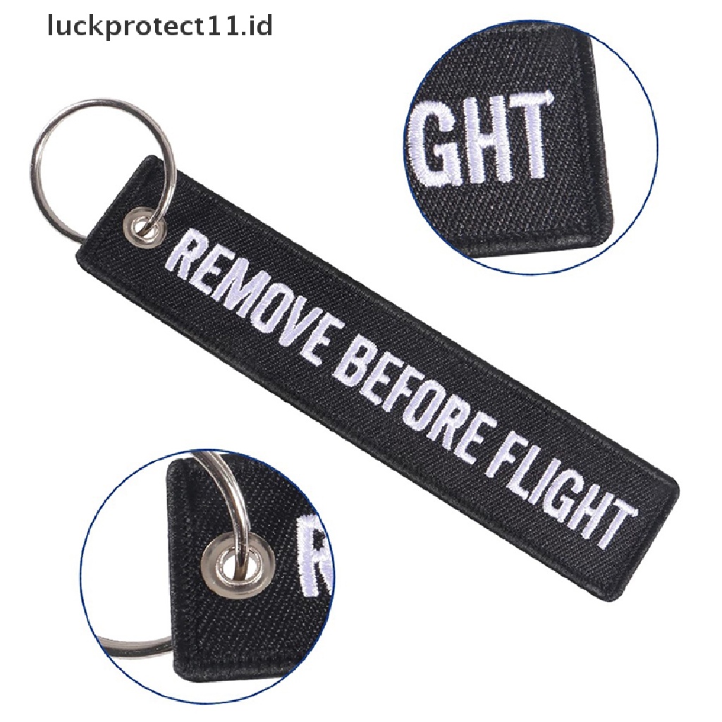 /Fashion Hot//// Gantungan Kunci Perhiasan Bordir Co-Pilot Key Chain Untuk Hadiah Penerbangan Luggage Tag.