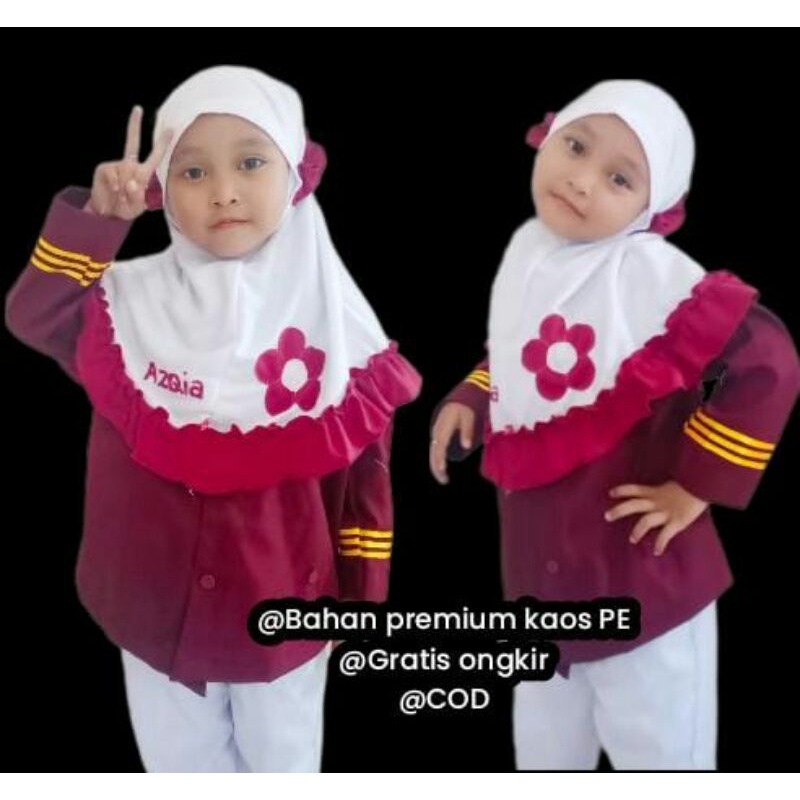jilbab krudung anak sekolah sd / Jilbab anak nama / jilbab anak funny kids / jilbab nama anak/jilbab