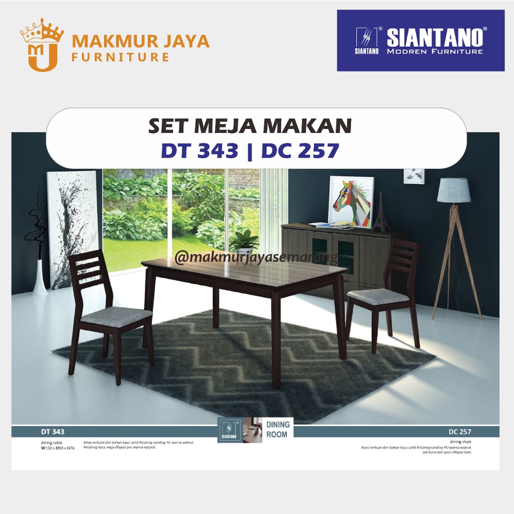 MEJA MAKAN SIANTANO DT 343