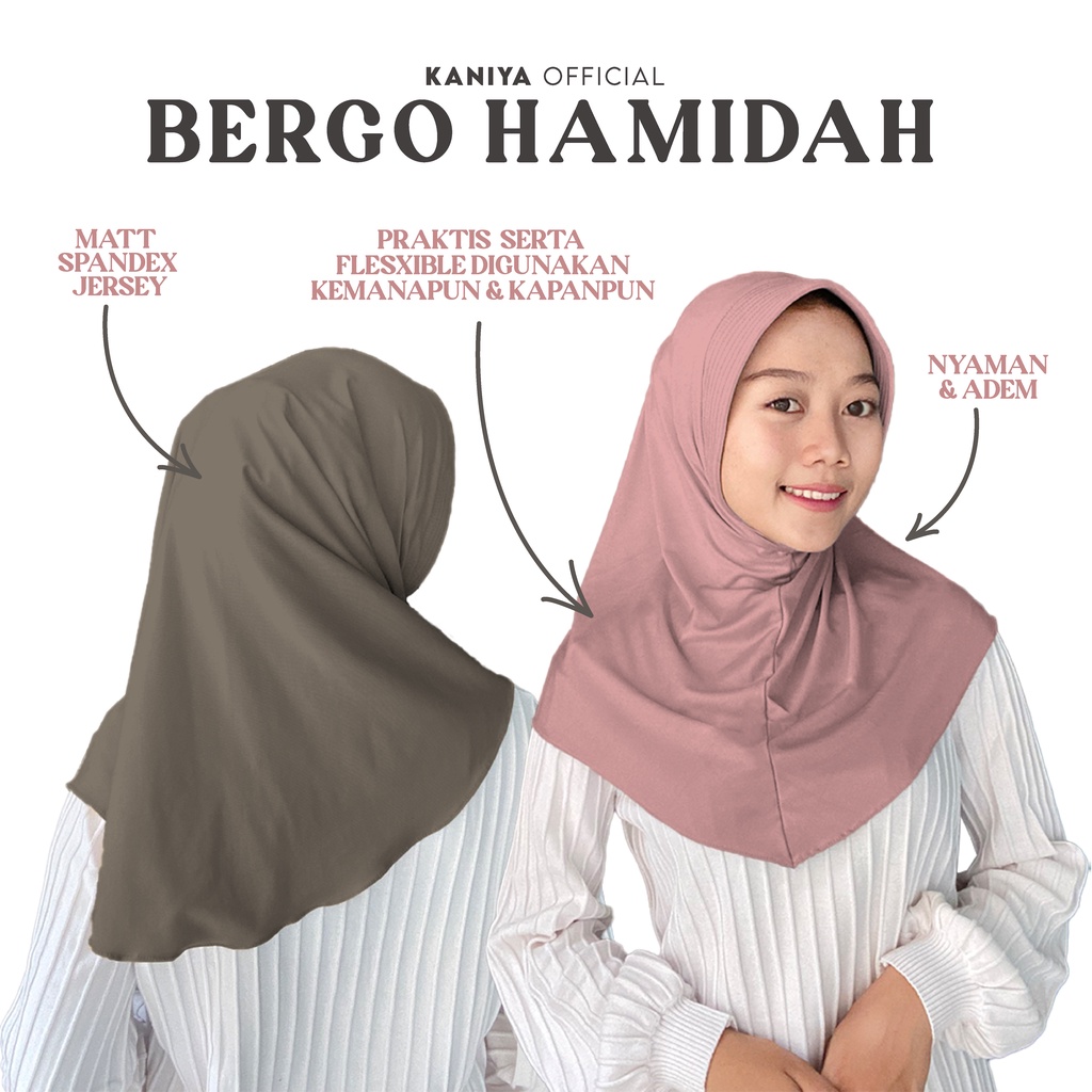 KANIYA - Hijab Sport Hamidah Jersey