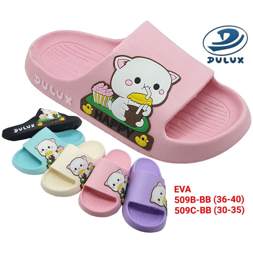 Sandal Selop anak perempuan motif lucu DULUX 509C-BB